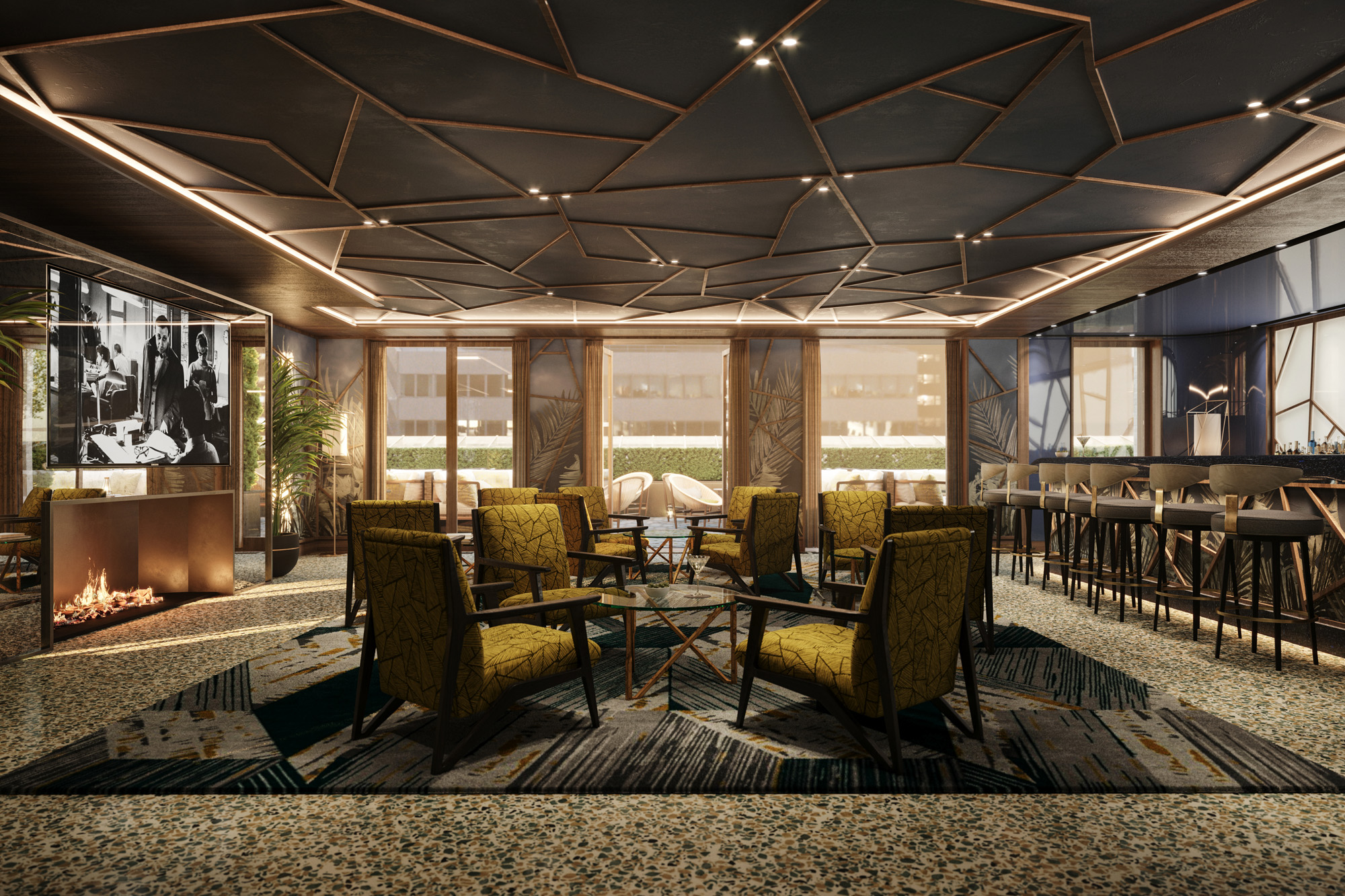 Waldorf Astoria Residents Have Access to the Star Lounge & Monaco Bar