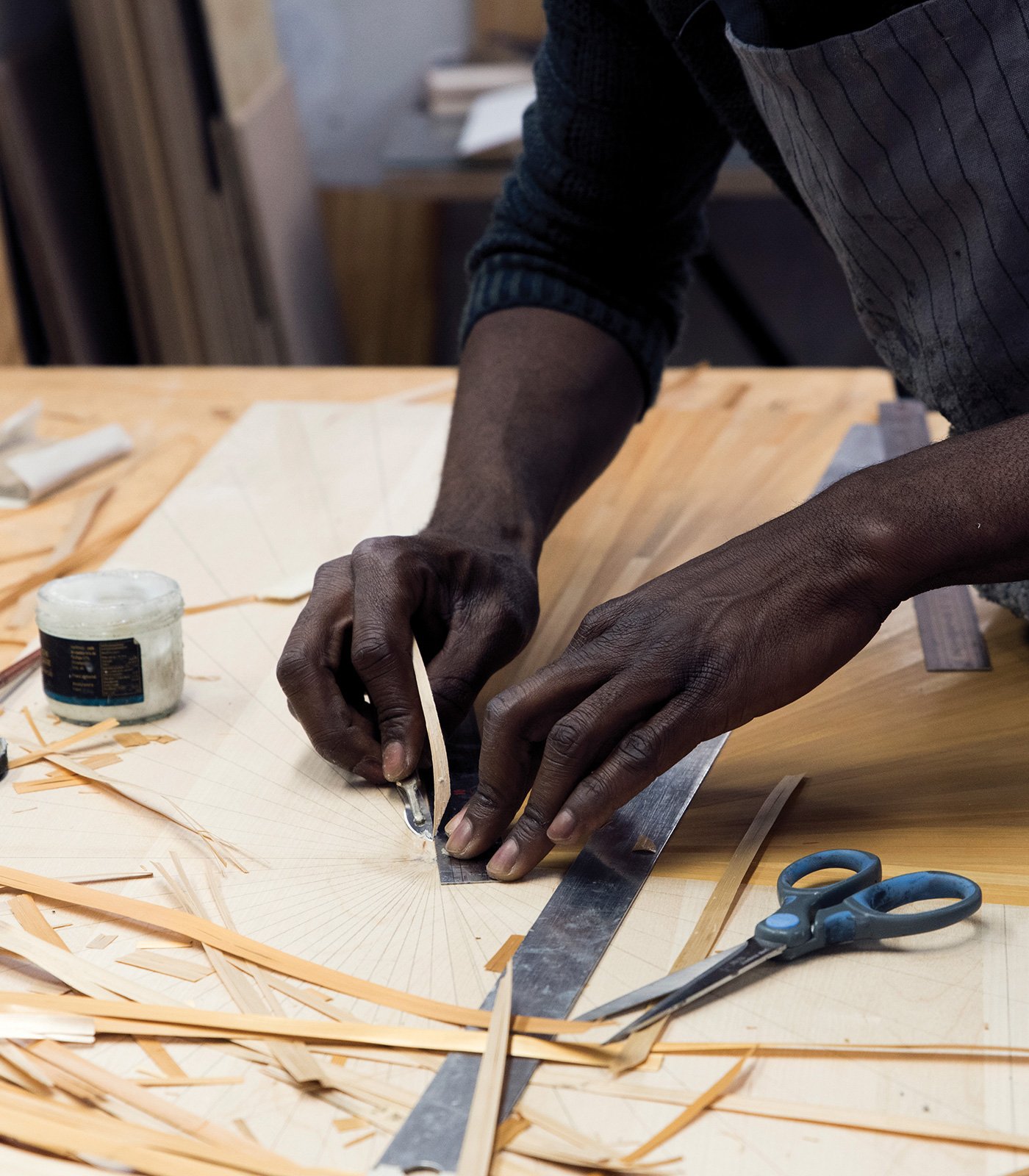 Artisan Crafting Handmade Finishes for the Waldorf Astoria Tower in NYC