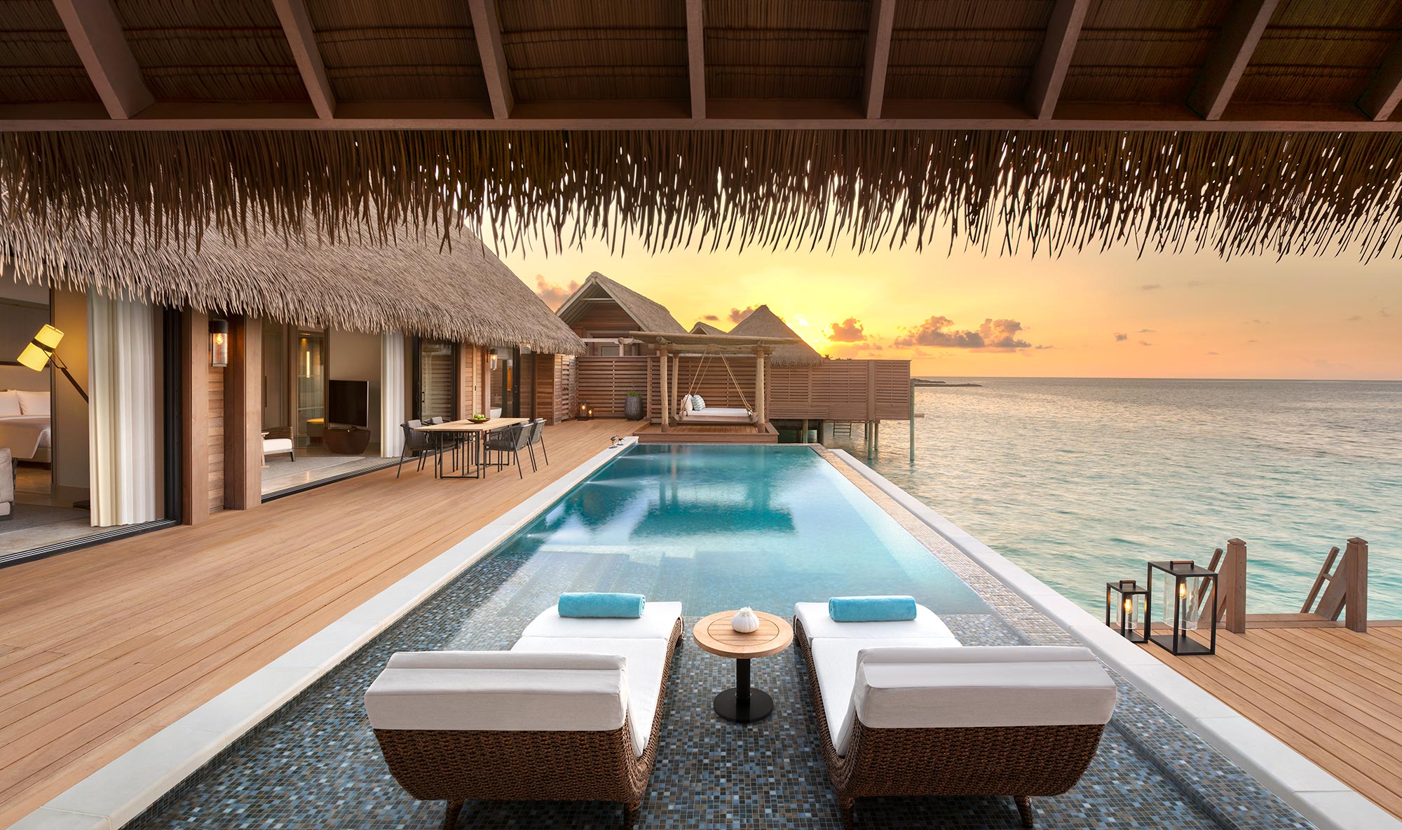 Private Bungalow & Pool at the Waldorf Astoria Maldives Ithaafushi